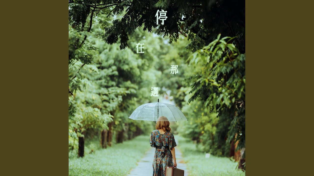 停在那邊
