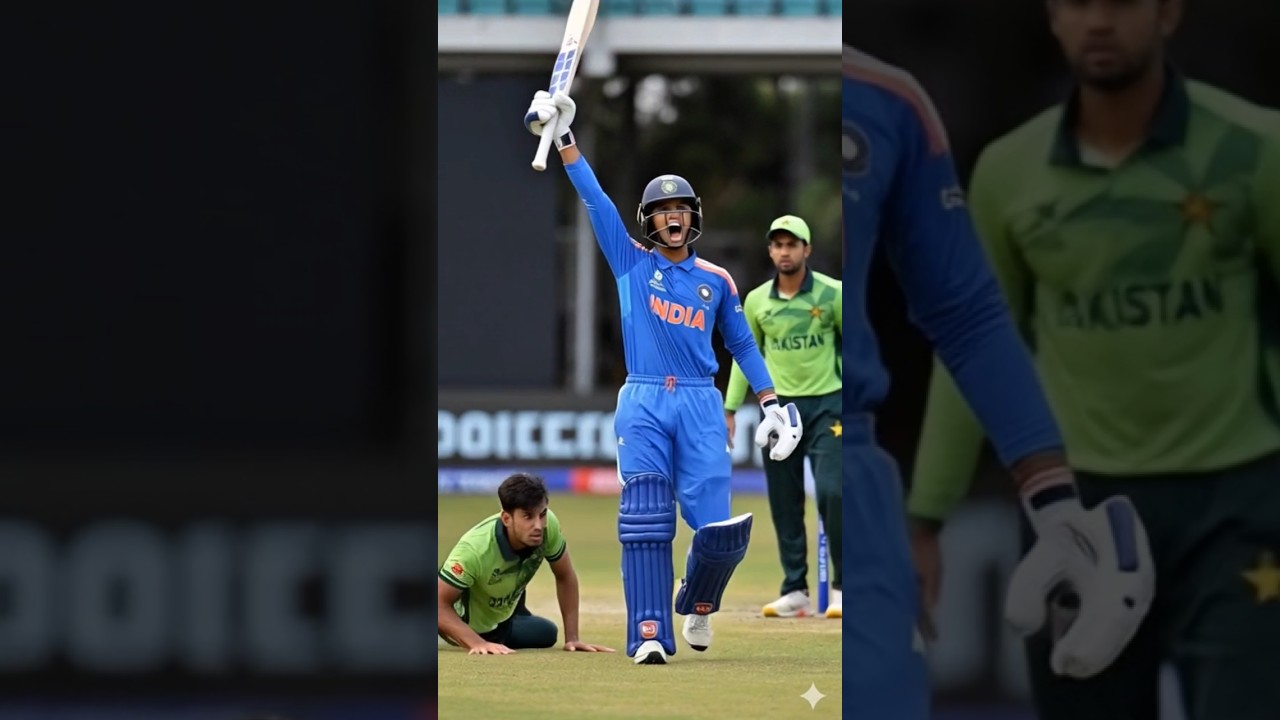 India U19 vs Pakistan U19 match winner India Team 