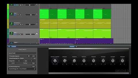 Logic Pro X 3rd Party Plug in Mapping with Smart Controls