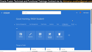 Oracle fusion Sandbox on 19D Patch