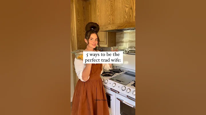5 Ways To Be The Perfect Trad Wife #homesteadlife
