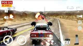 SERU ! Top 7 Game Racing Extreme Android IOS Offline Online Terbaik 2021 Mirip Death Race Grafik HD screenshot 1