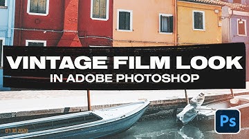 How to create an easy vintage 35mm film effect in Photoshop [tutorial and free template]