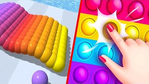 🎮Pop Us vs Canvas Run All Levels - New Max Level Android,Ios Mobile Gameplay