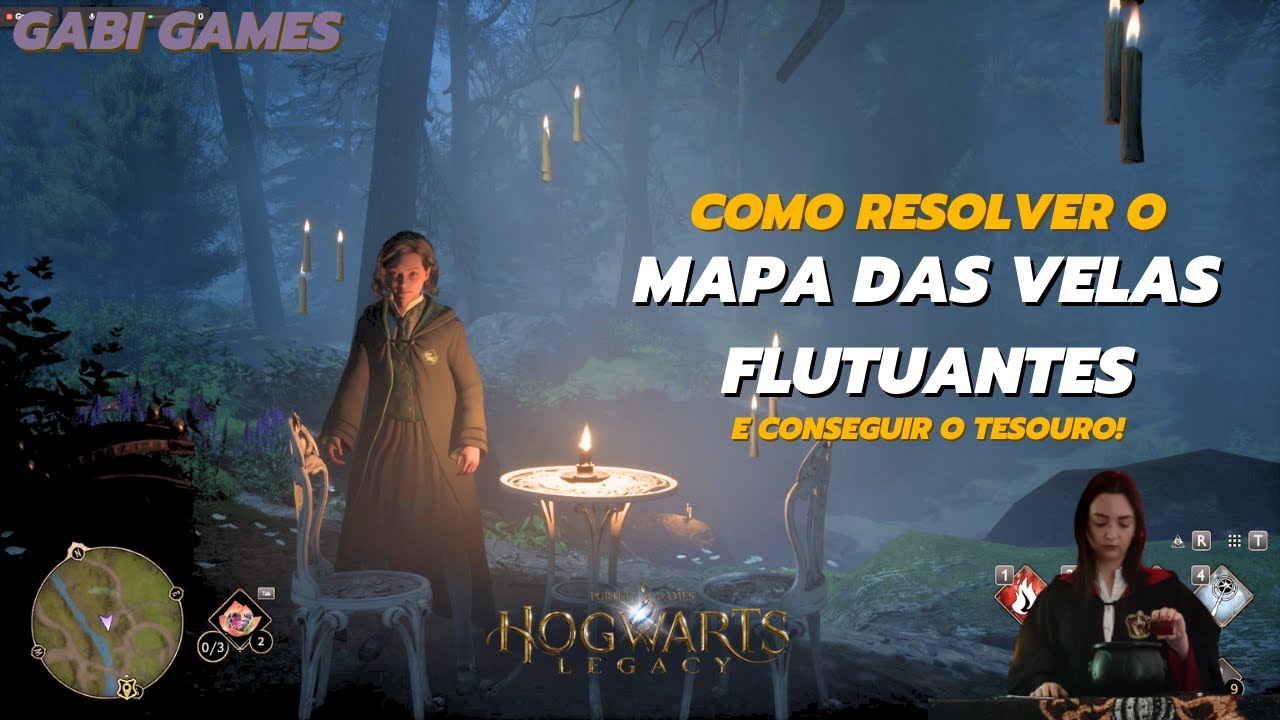 Desvendando o Mapa do Tesouro das Velas Flutuantes em Hogwarts Legacy ...