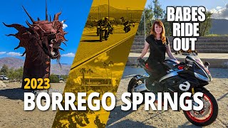 BABES RIDE OUT Borrego Springs 2023 - My first women's moto event by Slow Life Fast Bike 1,247 views 1 year ago 19 minutes