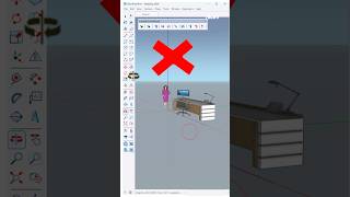 SketchUp tips 🌟 How to stretch an object without deformation?! #nicetowerpro #art #architecture