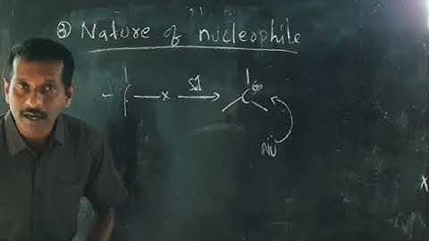 SN1 reactions- MSc 2nd sem -part 5- bijuvattodil