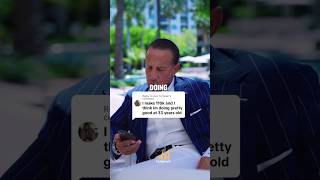 Celebrity Mark Shapiro shares his best advice for someone making $110k on how to invest in real estate. #money Profile