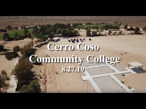 Cerro Coso Community College prior to construction 8.27.19