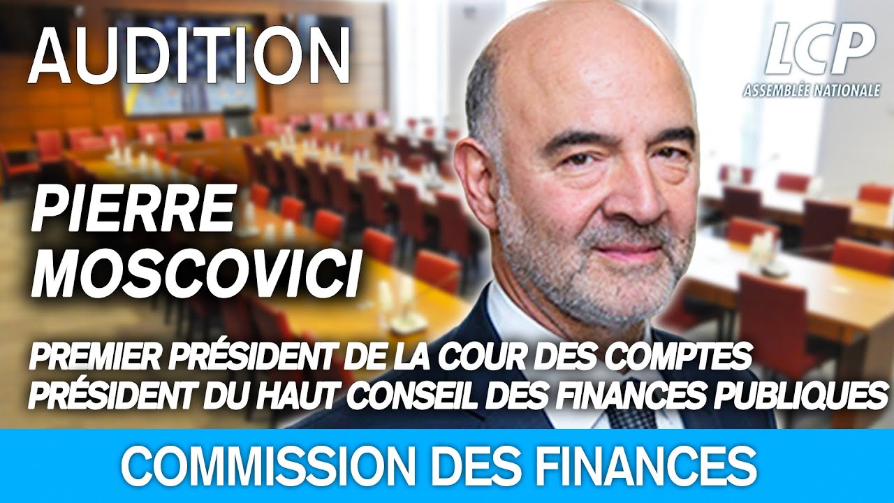 Pierre Moscovici  prsentation du rapport relatif aux rsultats de la gestion budgtaire 2023