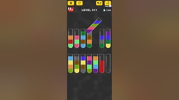 water color sort puzzle level 311