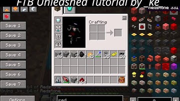 ftb unleashed tutorial series 9 (german) Easy me 64k storage