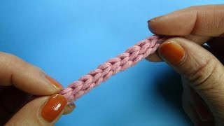 Шнурок крючком Crochet cord Шнурок крючком Crochet cord