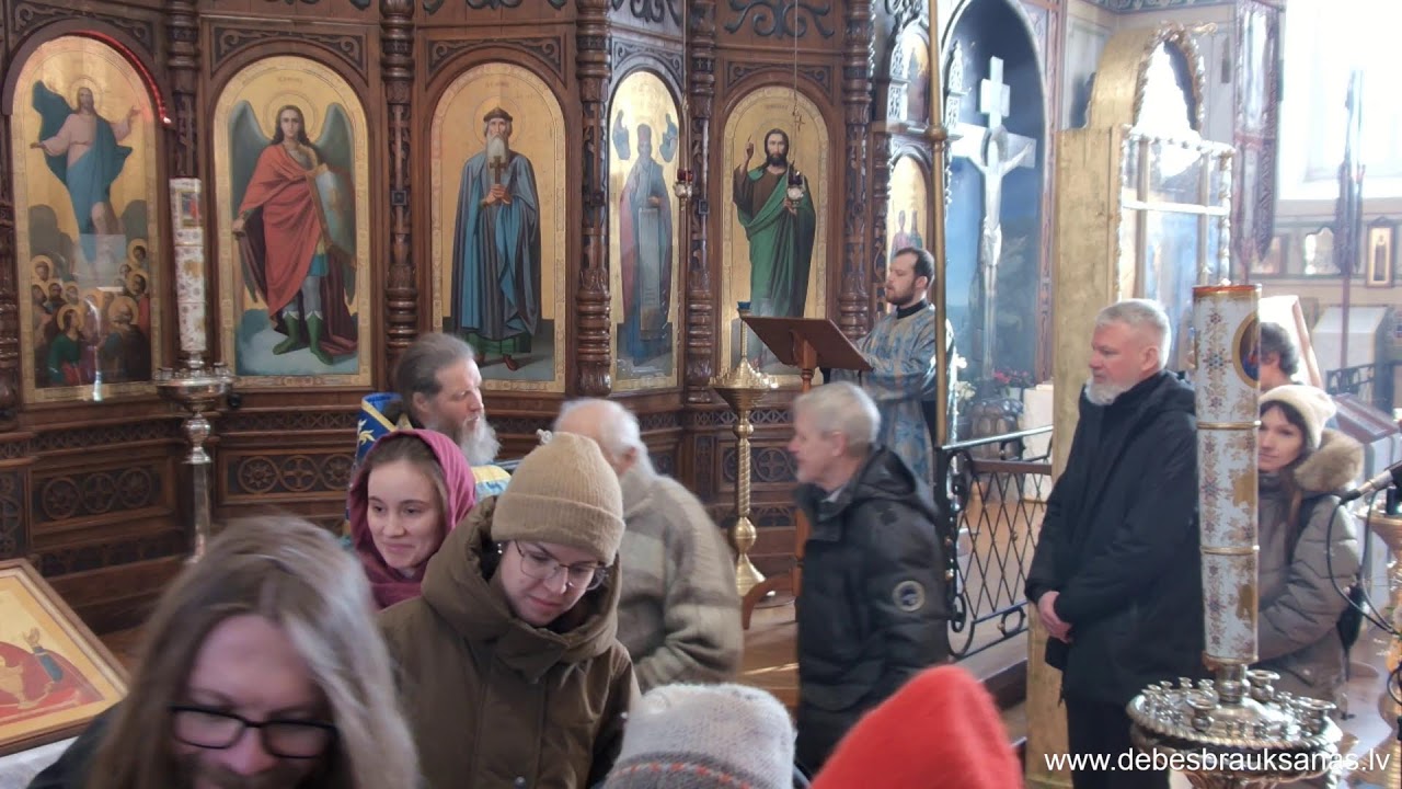 Dievišķā Liturģija Tā Kunga Pretīmņemšanas Svētkos