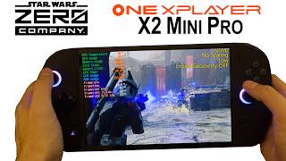 Star Wars Zero Company vs OneXPlayer X2 Mini Pro (AMD 388 + 8060s)