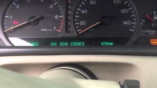 Cadillac Eldorado Blinking Check Engine Light Codes