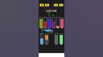 water sort puzzle level 4550