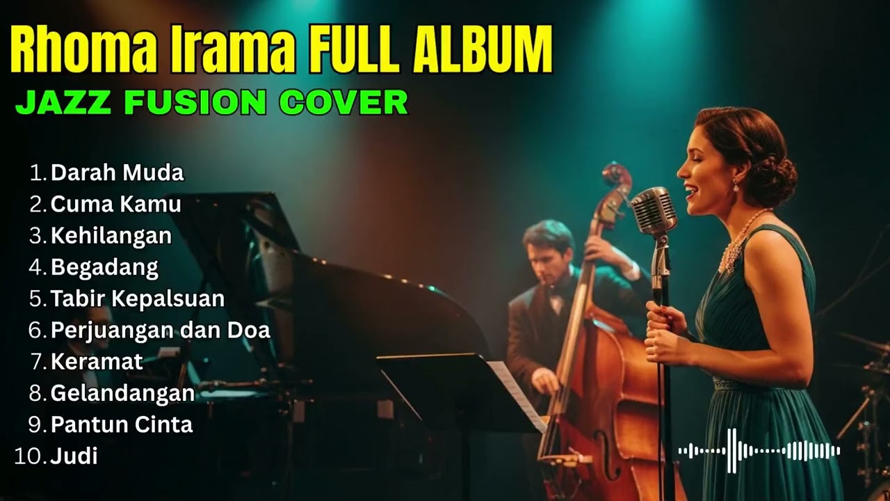 FULL ALBUM RHOMA IRAMA JAZZ FUSION | Indonesian Dangdut Reimagined Tribute