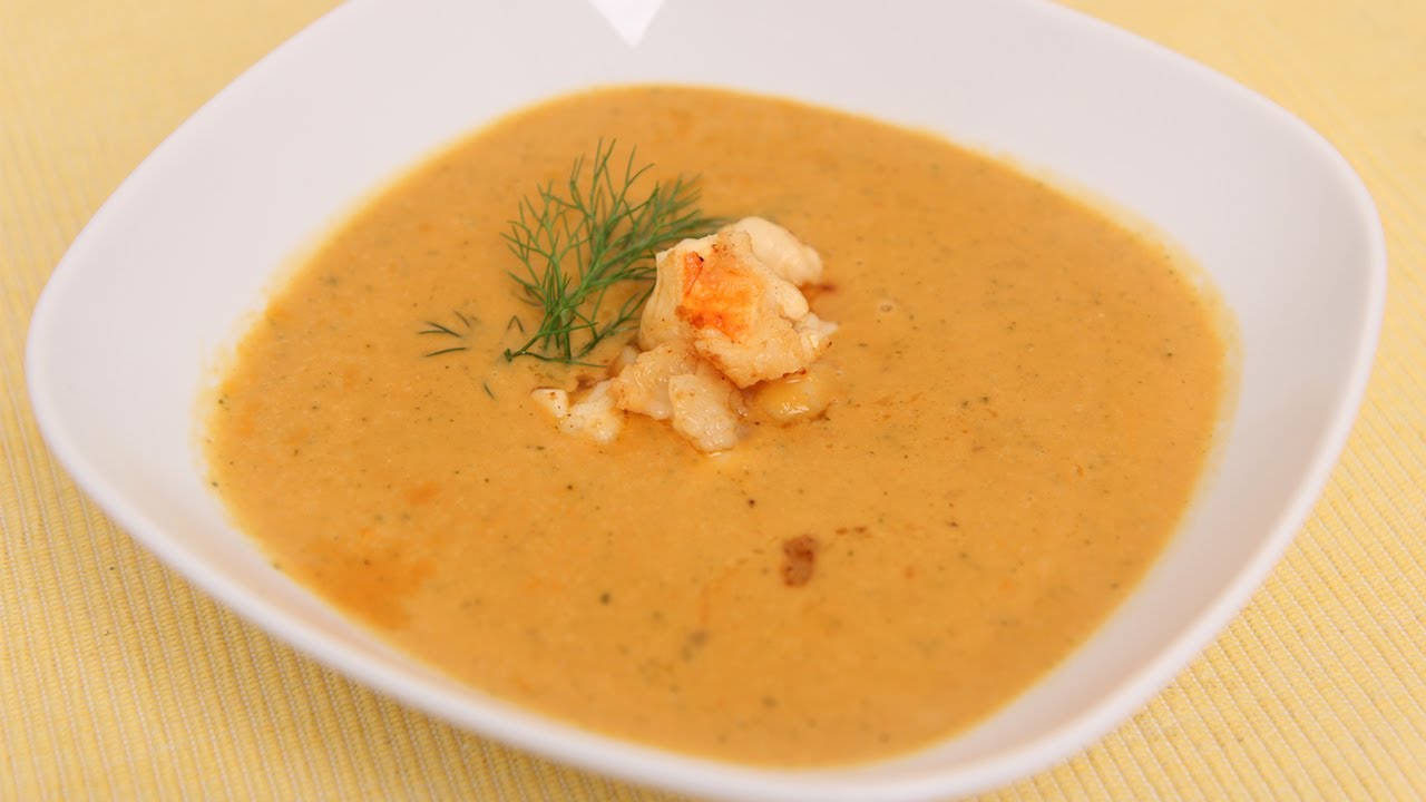 Homemade Lobster Bisque Recipe - Laura Vitale - Laura in the Kitchen Episode 490