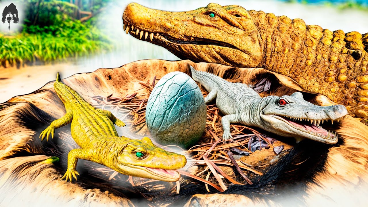 the isle - Irmãos Deinosuchus De Ninho! Crescendo Até Adulto Em Busca Da Vingança!
