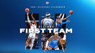 Shai Gilgeous-Alexander Named To 2023-24 Kia All-Nba First Team Top Plays Okc Thunder