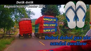 Truck Ragasa Nyalip 2 Canter Hdl Ditikunganfull Dobol Dobol Gass