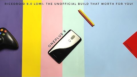 Ricedroid 8.0 Android 13 OnePlus 6: The unofficial build giving more than you think!