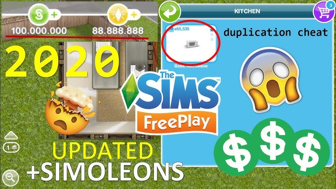 New Sims FreePlay Working Money Cheat