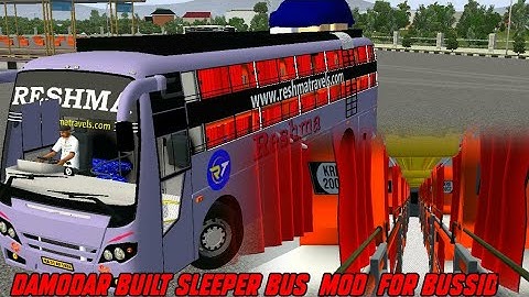 DAMODAR BUILT SLEEPER BUS MOD FOR BUSSID