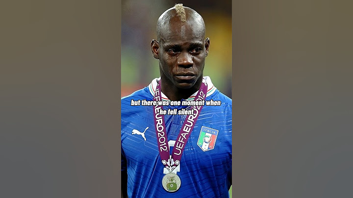 Mario Balotelli The Bengal With A Soft Heart