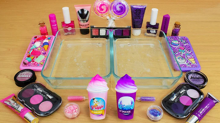 Pink vs Purple - Mixing Makeup Eyeshadow Into Slim...