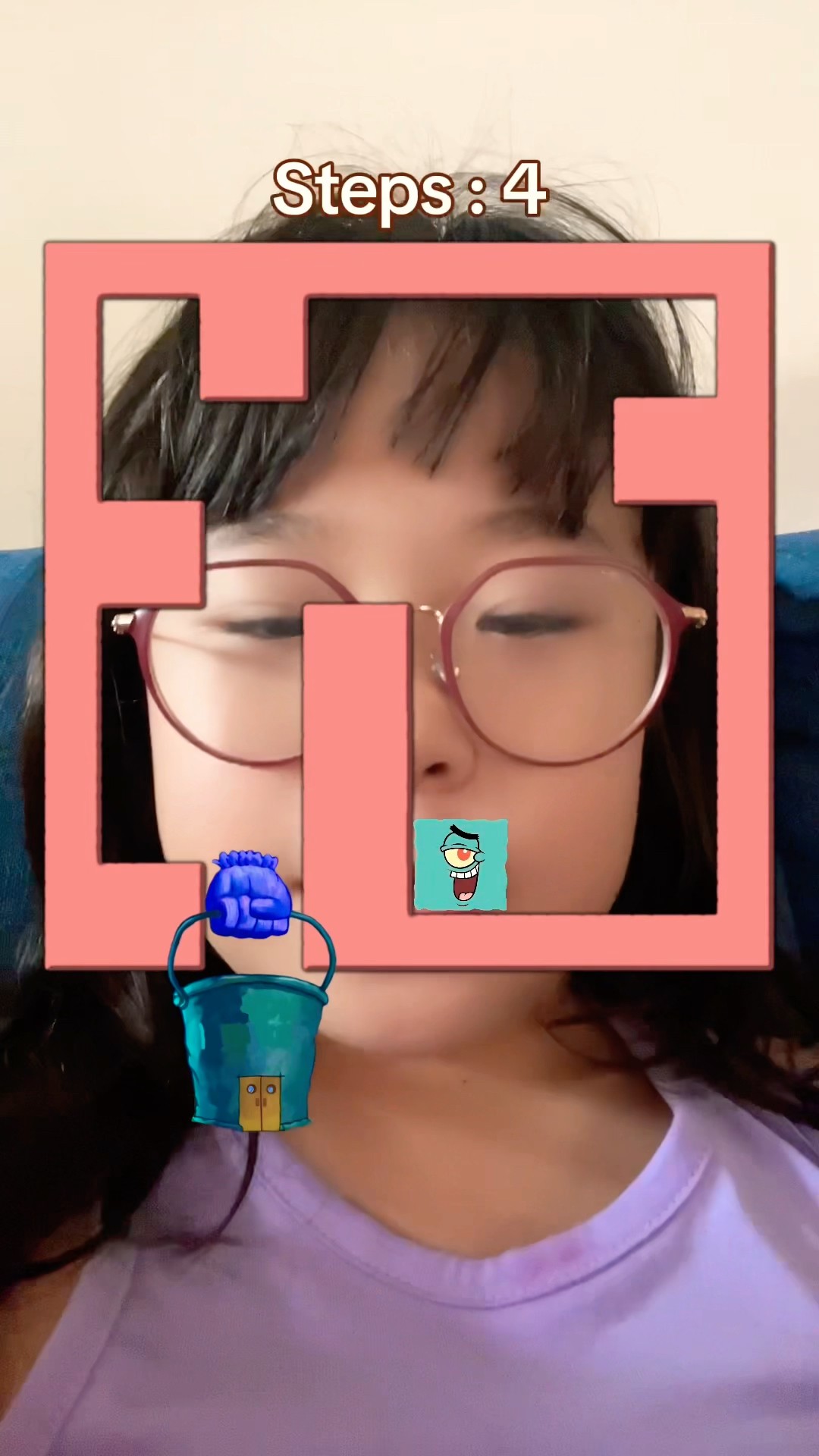 DESAFIO DO PLÂNCTON NA CASINHA #mayumigames #games #gamer #youtubeshorts #shortsvideo