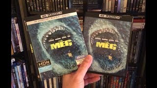 The Meg 4K Blu Ray Review Unboxing