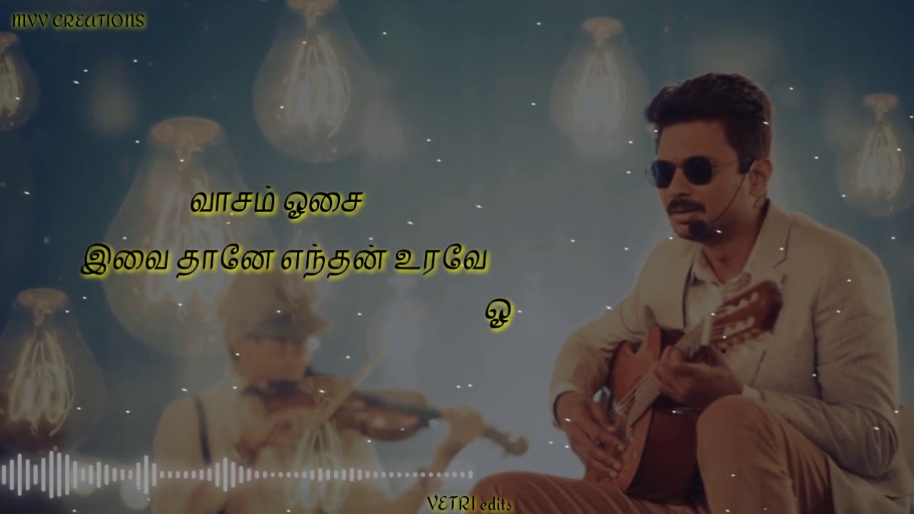 Unna Nenachu Nenachu Lyrics Status Mvvcreations Youtube
