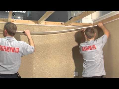 Video: Plastic plafond: installatietips