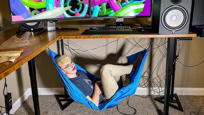 Under-Desk Foot Hammock