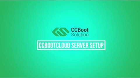 CCBootCloud : How to setup server