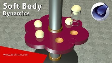 Cinema 4D Tutorial - Soft Body Dynamics