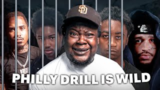 THE WHOLE PHILLY DRILL NEED HELP! The Crazy Self Destruction of Philly Drill PART 2. REACTION!