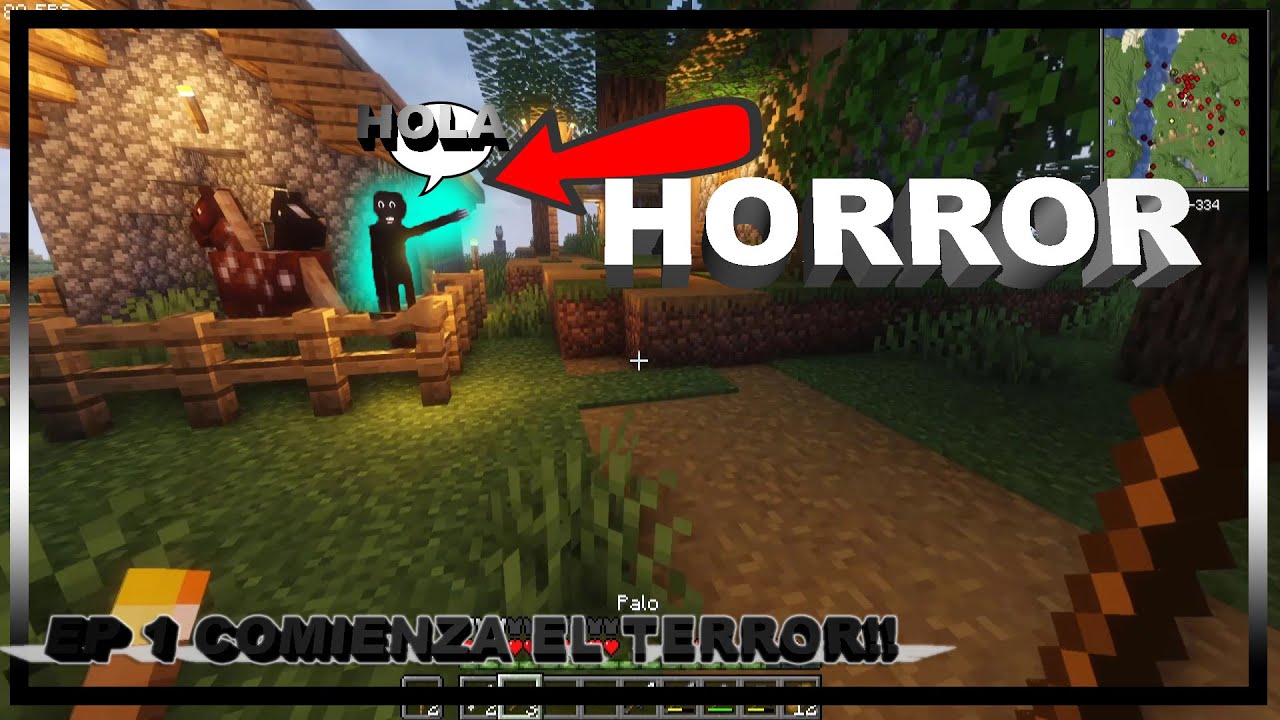 100 días con MODS DE MIEDO EN MINECRAFT! - Horror: Minecraft #1 ...