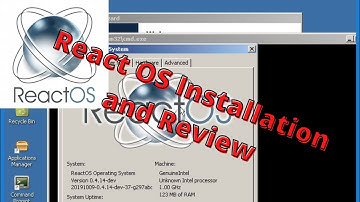 React OS Installation and Review