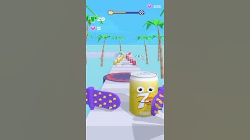 Juice Run🍹 Android - IOS All Levels 37 Gameplay Walkthrough #Shorts