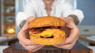 This Hot Honey Bacon Cheeseburger is NEXT LEVEL