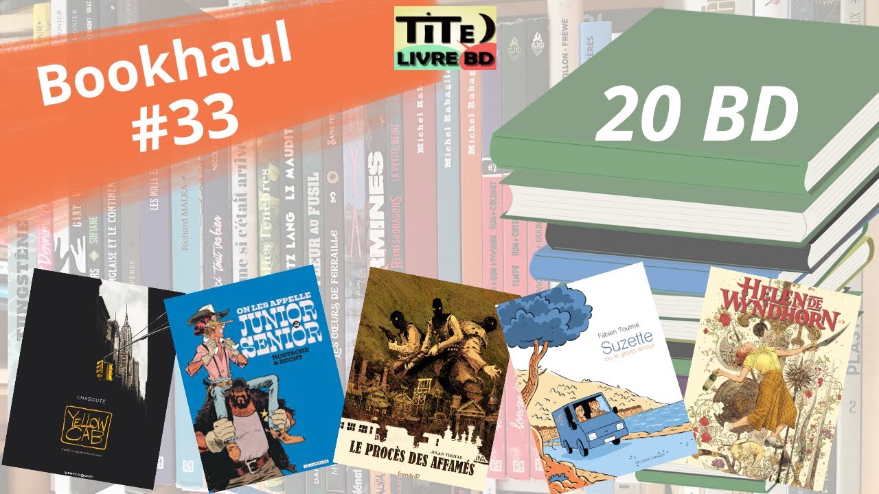 Occasion et neuf : BD achetées en janvier ! - bookhaul #33