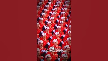 Thumbnail of Inside the training of China's elite Male Honor Guard 😱😱😱 #shorts #army #military
