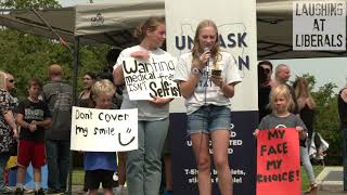 Students Speak Out Against Mask Mandates