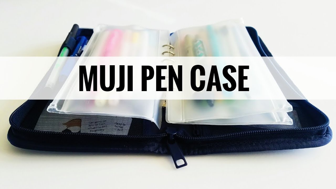 What's In My MUJI Pen Case! 