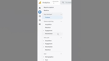 Firebase Mobile App in Google Analytics 4