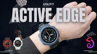 "Amazfit Active Edge" introduces a fashion smartwatch combining personality and strength!